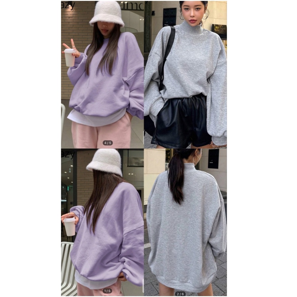 DAZY 2 oversized sweatshirt sizes S and M